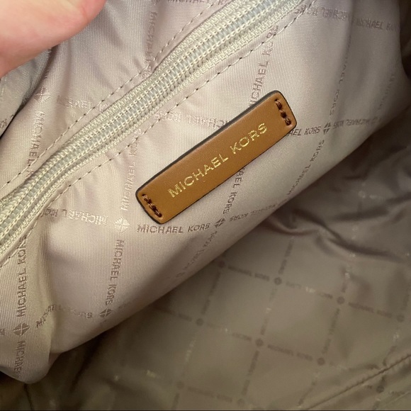 Michael Kors large ginger duffel satchel bag - Picture 10 of 12